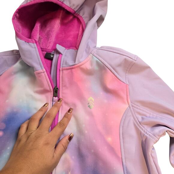 Free Country Girl's Softshell Jacket in Starry Candy Size: 10/12 - Picture 3 of 5